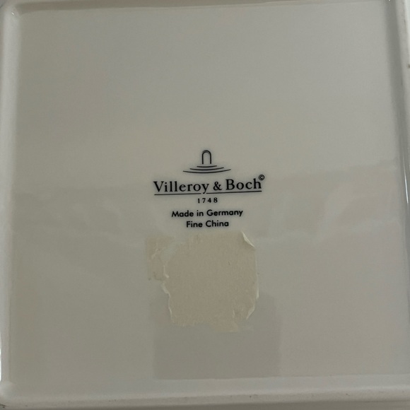 VILLEROY and BOCH French Garden Fleurence Salad or Serving Plate - Picture 2 of 6